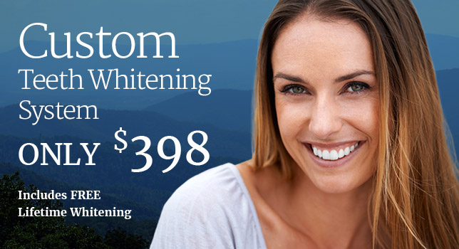 Custom Teeth Whitening System Only 398